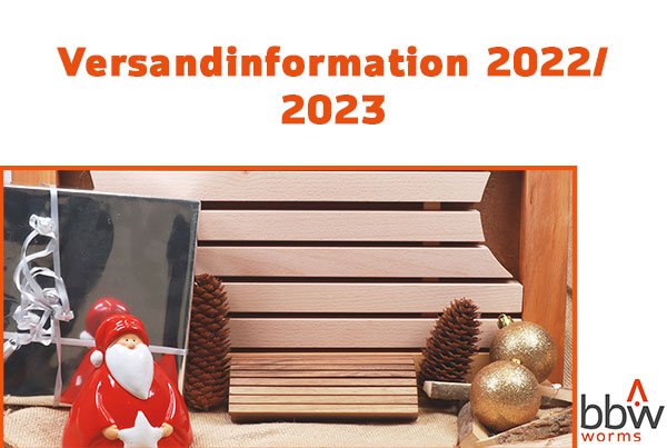 Versandinformation 2022/2023  - Versandinformation 2022/2023 