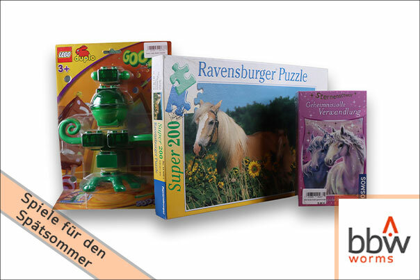 Die perfekten Spiele und Puzzel für den Spätsommer - Ravensburger Puzzle Pferdeglück, Goozle Lego Duplo, Geheimnisvolle Verwandlung