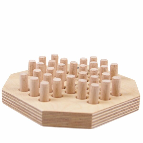 Solitär Spiel aus Holz - Solitär Brettspiel aus Holz aus eigener Produktion.