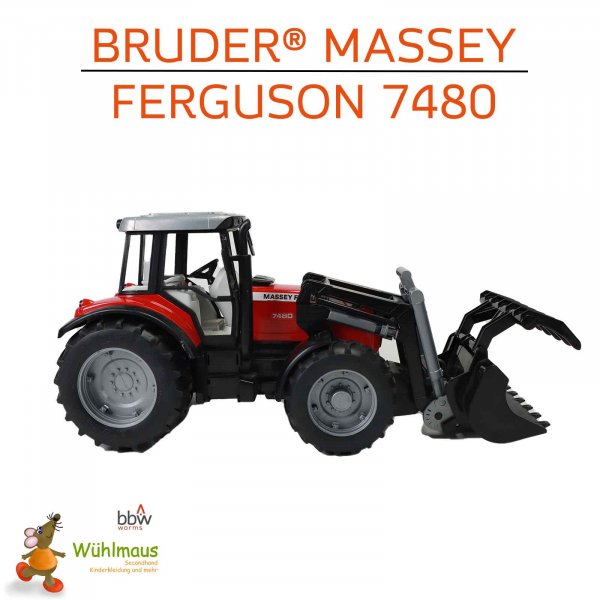 Bruder® Massey Ferguson 7480 Spielzeugtraktor - Bruder® Massey Ferguson 7480 Spielzeugtraktor