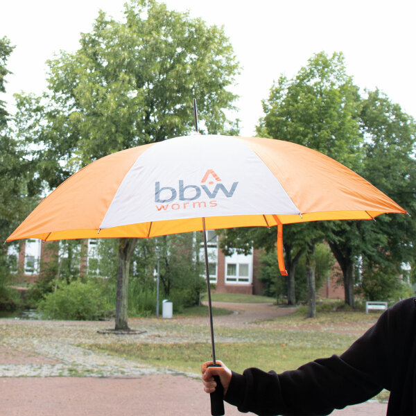 Regenschirm mit BBW Logo