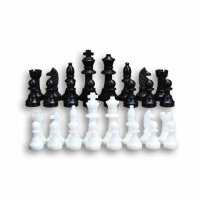 Schachfigurenset aus Polyethylen